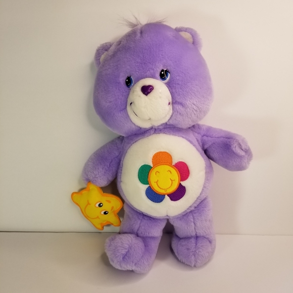 VINTAGE CARE BEARS HARMONY PURPLE BEAR PLUSH 2003 - Picture 2 of 10